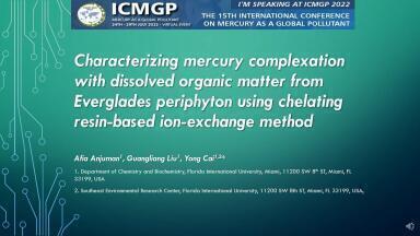 Characterizing mercury complexation with dissolved organic matter from Everglades